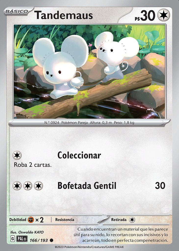 Tandemaus Evoluciones En Paldea Trading Card Game