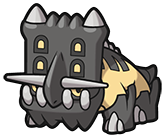 Bastiodon - #411 -  Pokédex