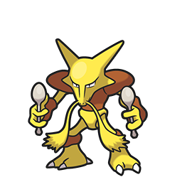 Alakazam - #065 -  Pokédex