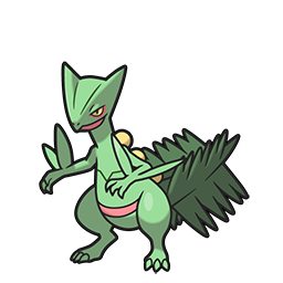 Sceptile - #254 -  Pokédex