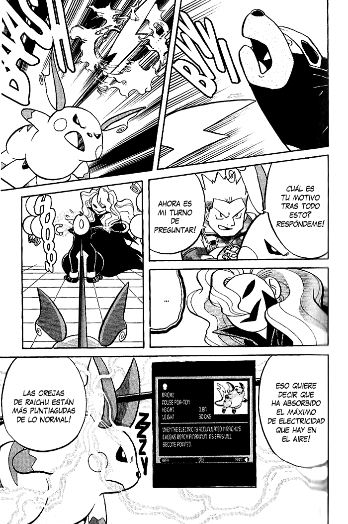 Capítulo 139 Vs Raichu Manga Pokémon Specialadventures