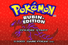 Descargar el ROM de Pokemon Rubin-Edition (Debug Version)