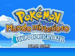 Descargar el ROM de Pokémon Mundo Misterioso: Equipo de Rescate Azul