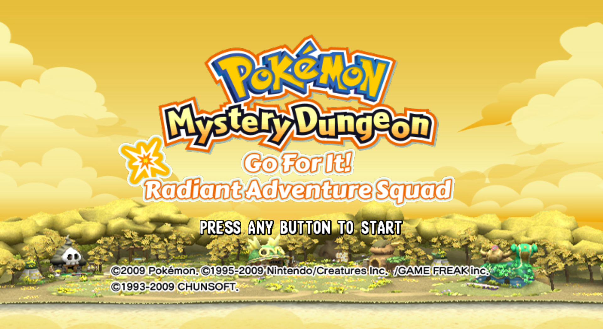 Descargar el ROM de Pokémon Mystery Dungeon - Go For It! Radiant Adventure Squad