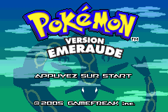 Pokémon - Version Emeraude (France)