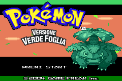 Pokémon - Versione Verde Foglia (Italy)