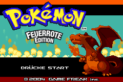 Pokémon - Feuerrote Edition (Germany)