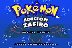 Pokémon - Edición Zafiro (Spain)