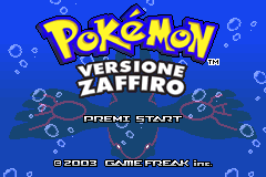 Pokémon - Versione Zaffiro (Italy)