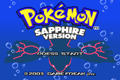 Pokémon - Sapphire Version (USA)