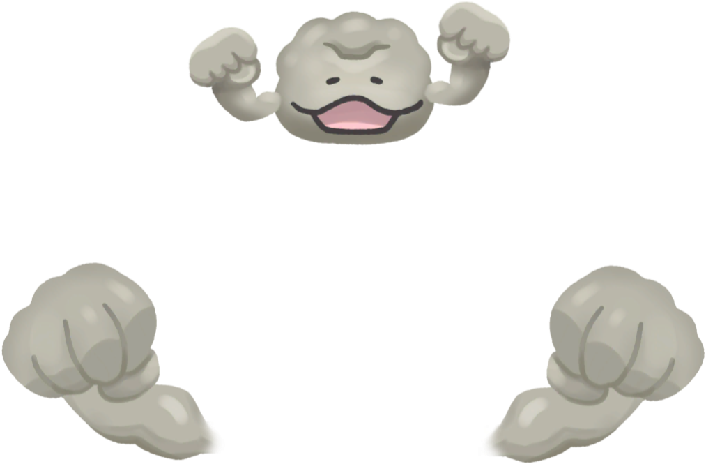 Gorro de Geodude en Pokémon Smile