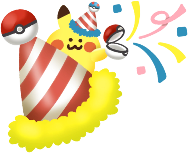 Gorro de Celebración en Pokémon Smile