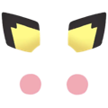 Máscara de Pichu en Pokémon Smile