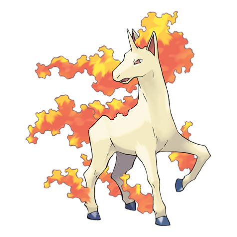 Rapidash Pok Dex Espada Y Escudo Pok Mon Project