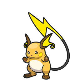 Raichu - #026 -  Pokédex