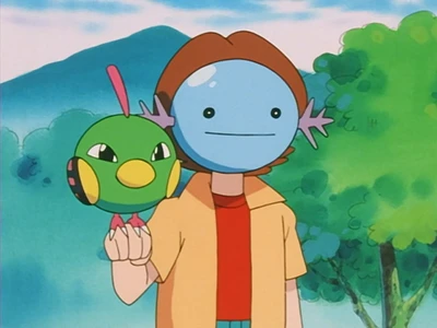 Natu, el Pokémon adivino - Los Campeones de la Liga Johto