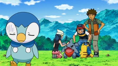 Piplup, Up and Away! - Sinnoh League Victors