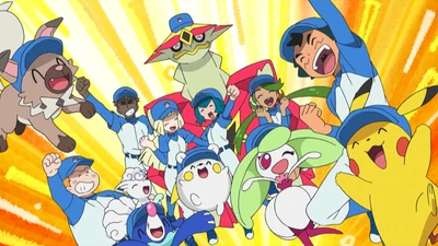 ¡Lanzamiento de la bola rasa en Béisbol Pokémon! - Sol y Luna