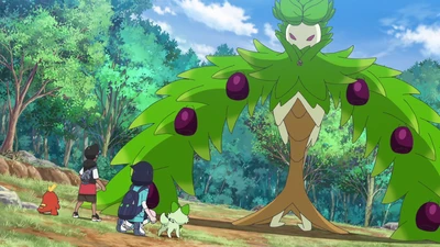 A floresta de Arboliva - Pokémon: Horizontes