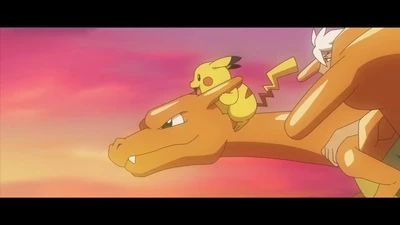 Flying Pikachu, Rising Higher and Higher! - Pokémon: Horizontes
