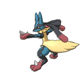 #448 Mega Lucario
