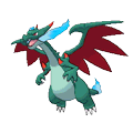 #006 Mega Charizard X Shiny