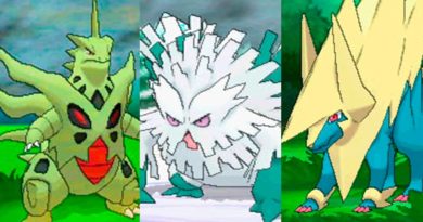 Mega-Piedras de Tyranitar, Abomasnow y Manectric
