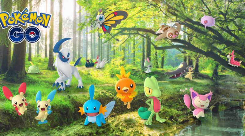 Hoenn llega a Pokémon GO