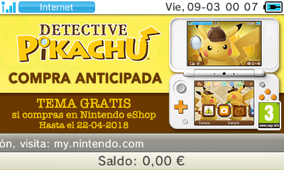Detective Piakchu: Compra anticipada eShop 3DS
