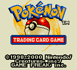 Pokémon Trading Card Game Pantalla Titulo
