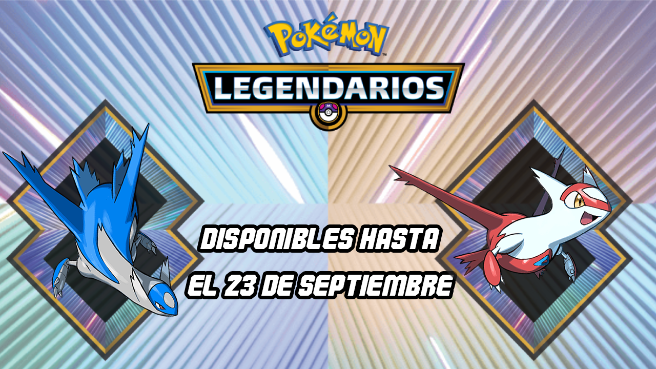 Pokémon Legendarios 2018 Septiembre